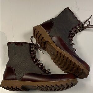 Ugg Montgomery combat all weather boots chestnut 9.5